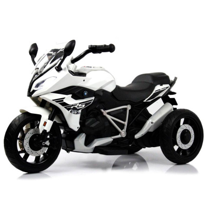  Детский электротрицикл RiverToys Z333ZZ белый